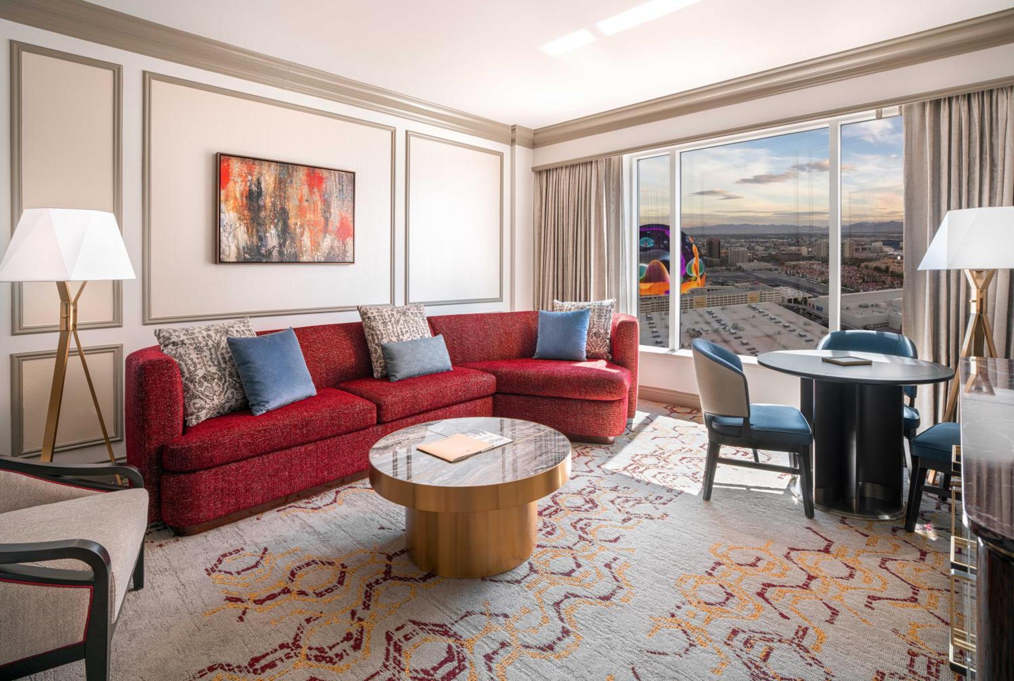 Suíte Luxo Recentemente Remodelada com 2 Camas Queen-Size e Vista da Sphere