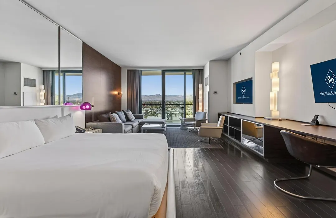 Stripviewsuites Two-Bedroom Conjoined Suite At Palms Place-1